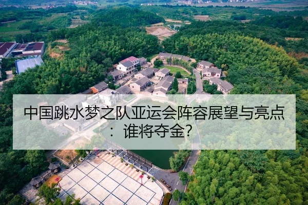 中国跳水梦之队亚运会阵容展望与亮点：谁将夺金？
